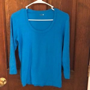 Three Dots long sleeve tee